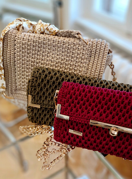 Handgefertigte Taschen